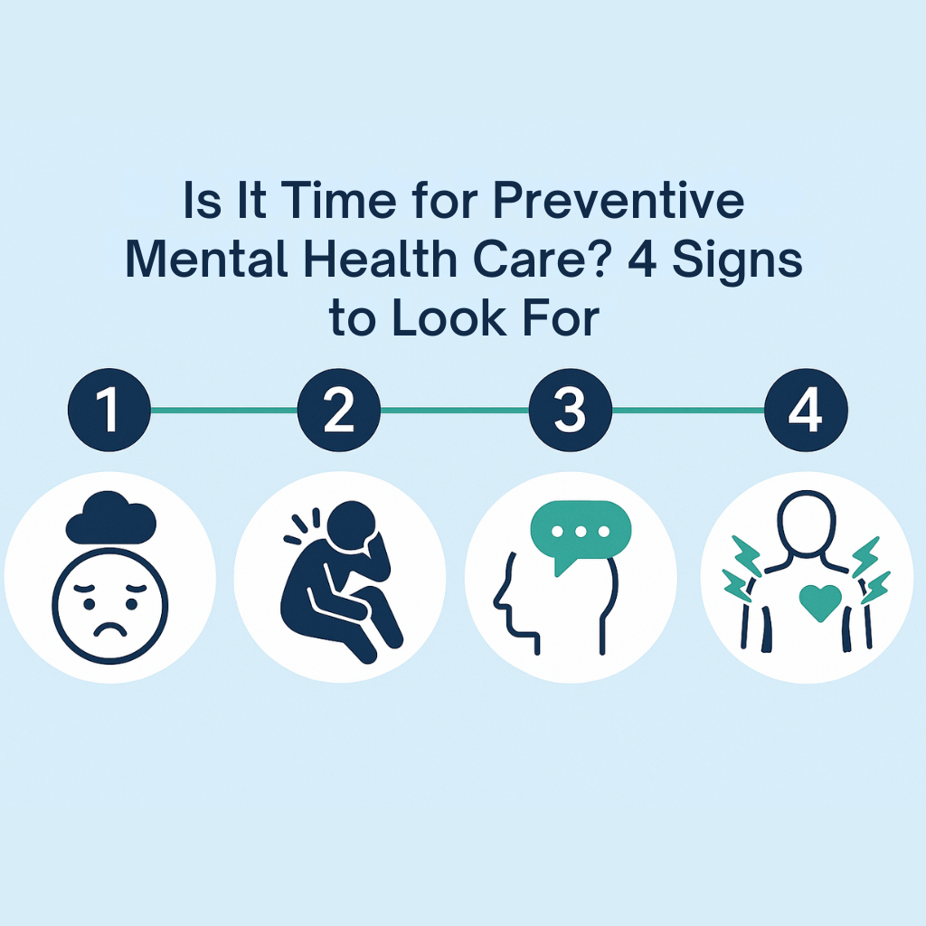 mental health, psychiatry, therapy, early mental health support, emotional burnout, mental health check-ins, mental health Folsom, mental health Roseville, Mental Health Sacramento, mental wellness tips, preventative mental health care, signs of mental health issues, Zeam Health and Wellness