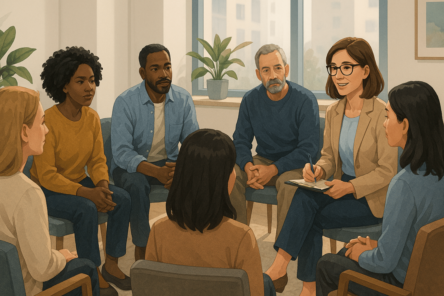 group therapy, depression treatment, anxiety treatment, trauma recovery, CBT groups, DBT skills group, holistic psychiatry, Sacramento therapy, Roseville therapy, Folsom therapy